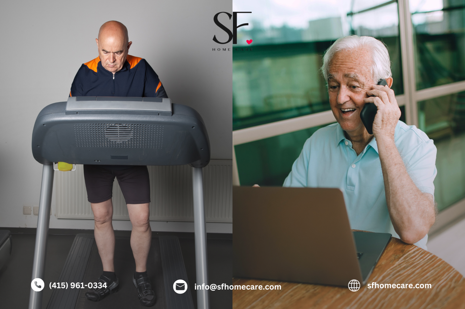 Seniors using technology for everyday life